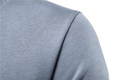 AIOPESON Streetwear Cotton Men’s Spring Sweatshirt Solid Color Long Sleeve