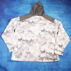 RedHead Mens Hoodie White Deer Skull White Gray Camo Long Sleeve Large