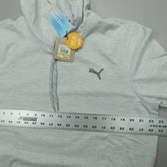 Puma Cloudspun Progress Hoodie Men’s Performance Sweatshirt Grey Heather NWT