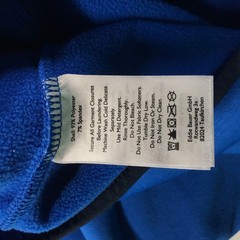 Eddie Bauer First Ascent Mens Tall L Mt Outpace Flex Fleece HZ Sapphire Blue NEW
