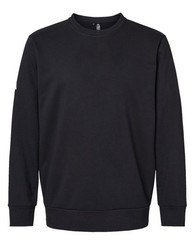 NEW Adidas A434 Unisex Black Fleece Crewneck Golf Sweatshirt – 2XL – 50% Off