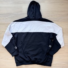 NEW Nike Air Mens Sportswear Hoodie Black White Sweatshirt Size L HJ0273-010