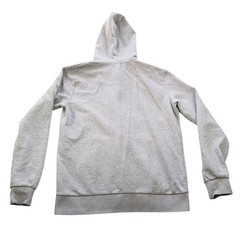 H+M DIVIDED Drawstring Hooded Sweatshirt Medium/Full Zip/Gray/Front Pockets