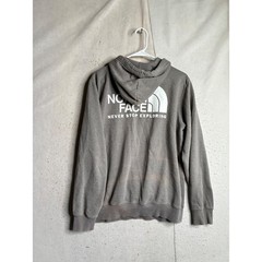 The North Face Mens Circular Design Fleece Hoodie Grey Small NF0A7UJO