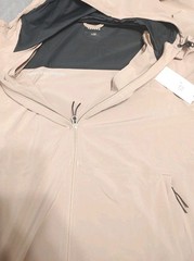 TENORE FLOW JACKET Mens Hoodie Hoody Zip Up Size XL – Beige Color MSRP $148