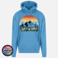 Take A Hike Hoodie Funny Hiking Mountain Adventure HoodyOutdoor Walking Camping