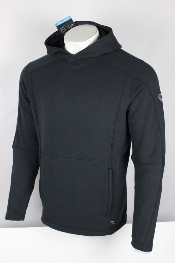 Kuhl Men’s Spekter Pullover Hoody Hoodie Black 3192 Long Sleeve