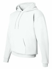 Hanes ComfortBlend EcoSmart Pullover Hoodie Sweatshirt! – White – Large!