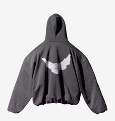 Yeezy Gap Engineered By Balenciaga Dove Hoodie, Black (100% Authentic)