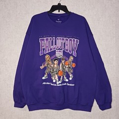 Fanatics Fall Out Boy Sweatshirt Mens XL Purple Long Sleeve Sacramento Kings NBA