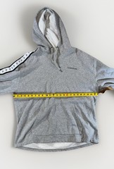 calvin klein pullover hoodie mens XL Gray Logo Designer Sports Comfort Warm