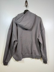 Elwood Mens French Terry Sweatshirt Hoodie Oversized Sustainable Gray Sz Large