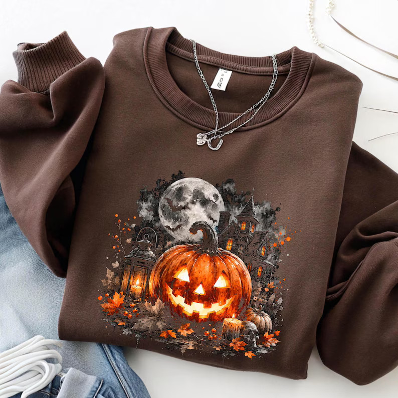 Halloween Town Spooky Sweatshirt