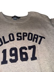 Vintage 90s Polo Ralph Lauren Sport 1967 Crewneck Sweater Spellout 1992 Men’s XL