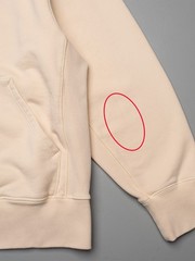 YEEZY Season 4 (2017) – Light Sand Zip-up Hoodie – Size S