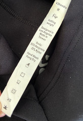 Kutting Weight V3 Hoodie Medium Black SweatTech Neoprene Sauna Shirt Weight Loss