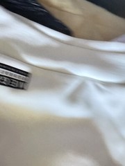 Beautiful Kenya Off-White Hoodie With Passport Stamps And Flag On Sleeve Medium