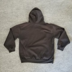 Hill Brand Unisex Hooded Sweatshirt Large Black Venice Beach California USA Made