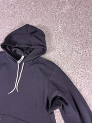 Bella + Canvas 3719 Unisex Sponge Fleece Pullover Hoodie Sweatshirt Large Black