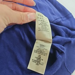 Burberry Brit Men’s Dark Blue Purple Pullover Hoodie Size 2XL 100% Cotton