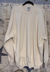 Gildan Activewear Ultra Blend Sweatshirt Crewneck Long Sleeves White XXL Unisex