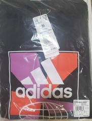 adidas Mens Colors Crewneck LS Sweatshirt Graphic Fleece Sustainable Ribbed NWT