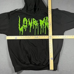 Unbranded Men’s Black and Green Hoodie