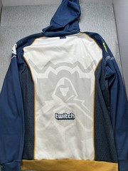 Team Liquid Jersey Monster Hoodie Men Size 4XL Blue/White Color Block