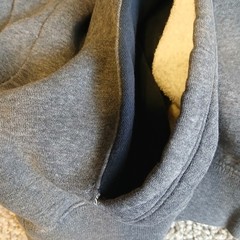 Nike The Athletic Dept Mens Large Gray Full Zip Fleece Hoodie Swoosh Logo