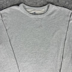 Faherty Organic Cotton Sweatshirt Crewneck Mens XL Gray Long Sleeve Basic Knit
