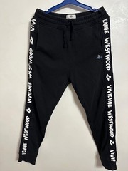 Vivienne Westwood Set Sweatshirt+Pans Black Cotton Sweaatpants orb Size L