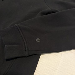 Lululemon Hoodie Mens Large Black Alabama Crimson Tide Relaxed Pullover LM3EK0S