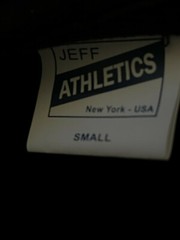 Jeff Athletics Sweatshirt Hoodie Top S Kangaroo Pocket Black Fleece NWT B13