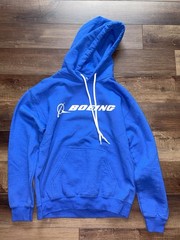 Boeing Graphic Pullover Hoodie | Size Small/ Extra Small (See Description)