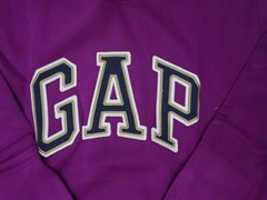 GAP LOGO HOODIE PURPLE PULLOVER SWEATSHIRT **CHOOSE SIZE**