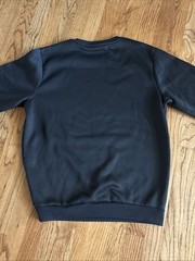 The Starry Night Adult Large Black Sweatshirt Vincent Van Gogh Museum Modern Art