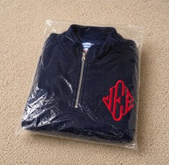NEW JE Quarter Zip SWEATER Blue USA 1/4 ZIP JEE Sweatshirt USA SELLER Size 2XL