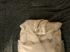 Men’s Oversized Camo Hoodie White Oak Comfort