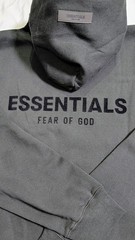 Fear of God Essentials Hoodie Stretch Limo Men’s M Oversized Hoodie NWT SS22