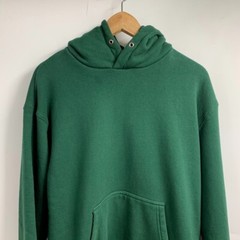 Richie Le Collection Men’s Cotton Pullover Green Daily Hoodie Size M