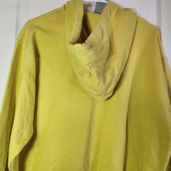 ESPRIT Men’s Pullover HOODIE MEDIUM Color Yellow NWT *FREE SHIP**
