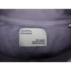 Colorful Standard Sweatshirt Mens Large Lavender Purple Organic Cotton Crewneck