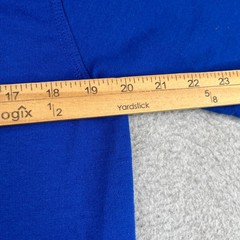 CHampion Hoodie Sweatshirt Royal Blue Pocket Mens SMall Casual Pullover