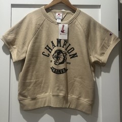 Champion Beige Phys Ed Sweatshirt Pullover Crew Neck Size XL