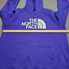 The North Face Hoodie 2XL XXL Lapis Blue TNF White Half Dome Pullover Sweatshirt