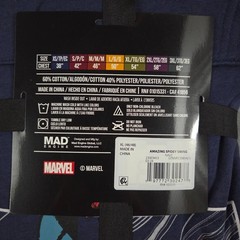 The Amazing Spider-Man Hoodie 2024 Marvel Men’s XL Blue NEW