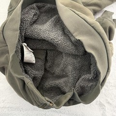 Carhartt Hoodie Mens M Green Full Zip Hooded Fleece Lined Pockets Heavyweight