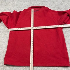 Vintage Y2K Nike Sweatshirt Men XL Rd Pullover 1/4 Zip Snap T Sweater 2000s