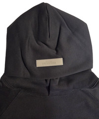 Fear Of God Essentials 1977 Fleece Hoodie Pullover Sweatshirt Flocked Iron NWT