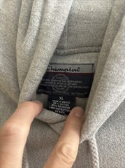 THE FRIENDS SCHOOL WILMINGTON CHAMPION REVRESE WEAVE HOODIE GRAY XL